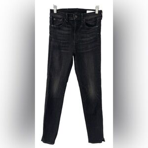 RAG AND BONE - High Rise Black Jeans - Size 28